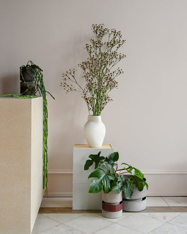 alissa coe studio handmade ceramic vases bronze glazing