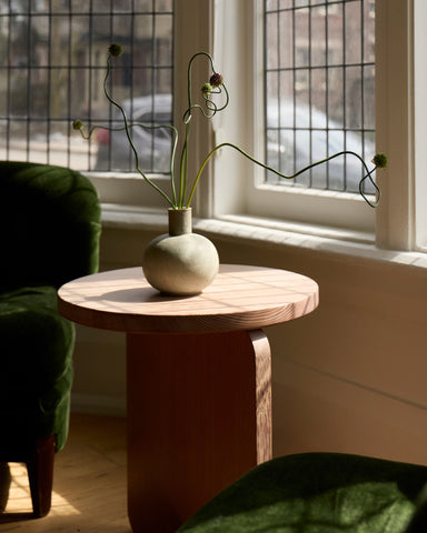 allium snakeball alissa coe studio ceramic vase alison milne co howard park riley snelling photography