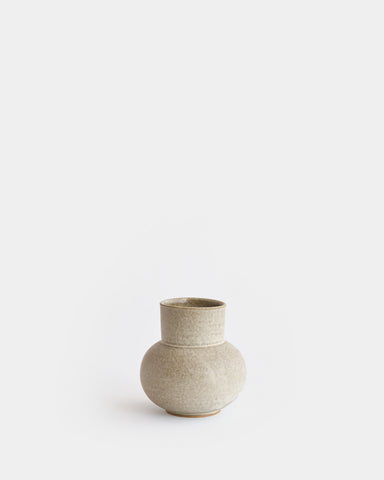 alissa coe studio boule ceramic vase jade glaze