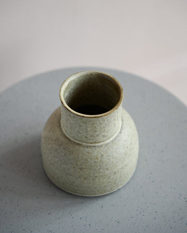 alissa coe studio dome ceramic vase jade glazed stoneware 