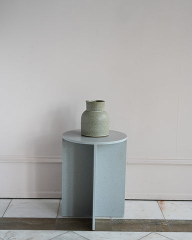 alissa coe studio dome ceramic vase jade glazed stoneware 