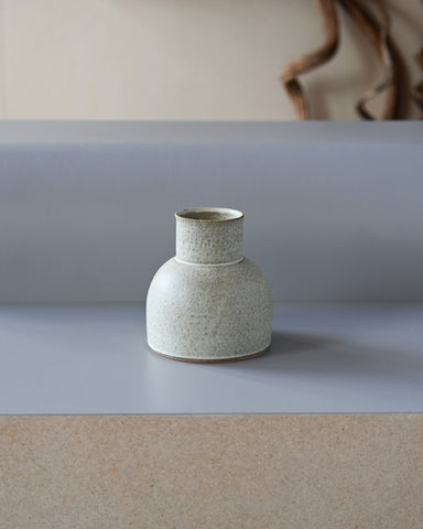 alissa coe studio dome ceramic vase jade glazed stoneware 