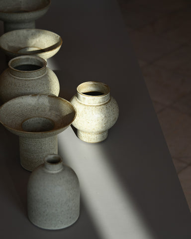 alissa coe studio ceramic vases jade glazed stoneware