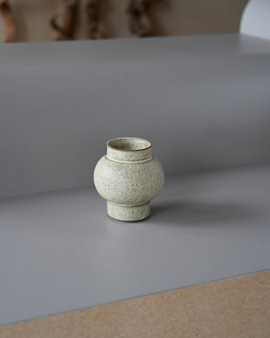 alissa coe studio high boule ceramic vase jade glazed stoneware 