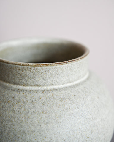 alissa coe studio high boule ceramic vase jade glazed stoneware 