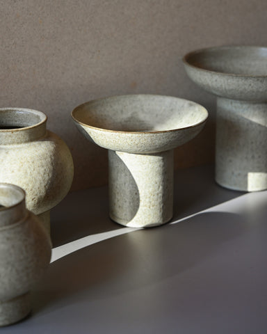 alissa coe studio ceramic vases jade glazed stoneware