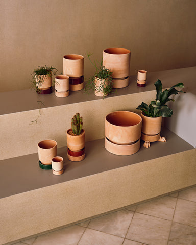 bergs potter hoff planter rose terracotta collection