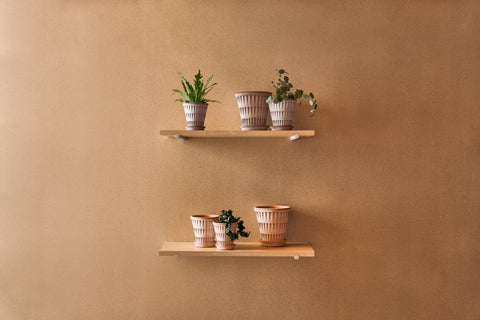 bergs potter pantheon collection planter rose grey terracotta