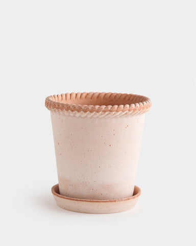 berg potter emilia planter 30 cm 9.75" rose terracotta