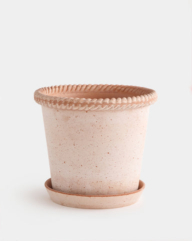 bergs potter emilia planter 35cm 11.5" rose terracotta