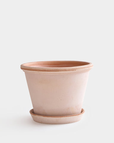 bergs potter flora planter 35cm 13" rose terracotta