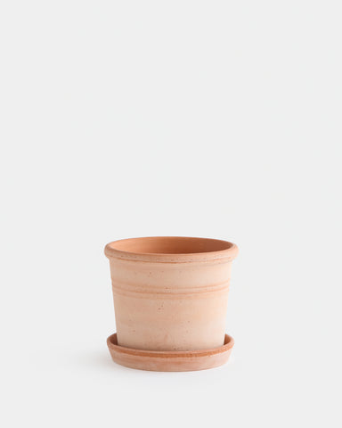 bergs potter galestro planter 21cm 7" rose terracotta