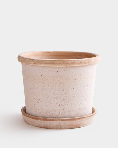 bergs potter galestro planter 40cm 14.5" rose terracotta