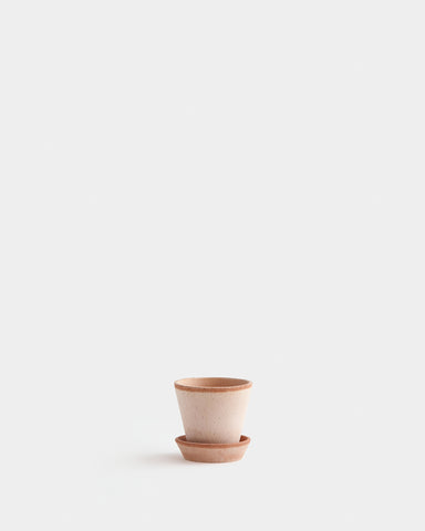 bergs potter julie planter 10 cm 3.5" rose terracotta