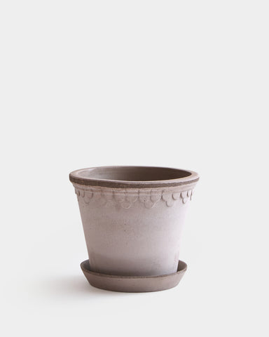 bergs potter kobenhanver planter 25cm 9" rose terracotta