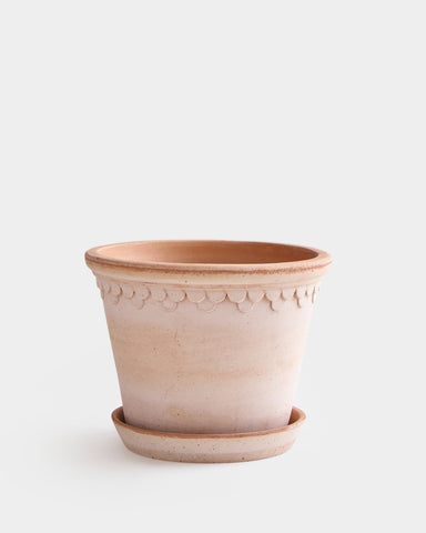 bergs potter kobenhavner planter 30cm 11" rose terracotta