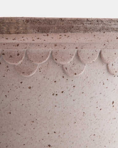 bergs potter kobenhavner planter 35cm 13.25" grey terracotta