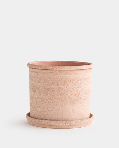 bergs potter modena planter 30cm 10.75" rose terracotta