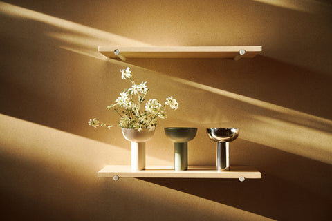 blomus miyabi vase group ceramic metal flowers