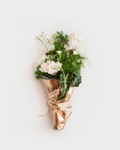 bouquet flowers peonies