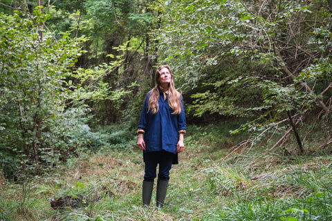 alissa coe studio piemonte italy artist forest countryside 